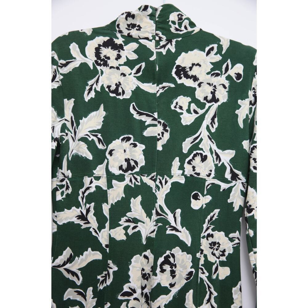 Tanya Taylor Thea Green Floral Dress Size M - Picture 6 of 9